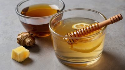 benefit of honey and hot water